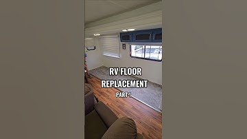 We replaced our RV slide-out floor! PART 1