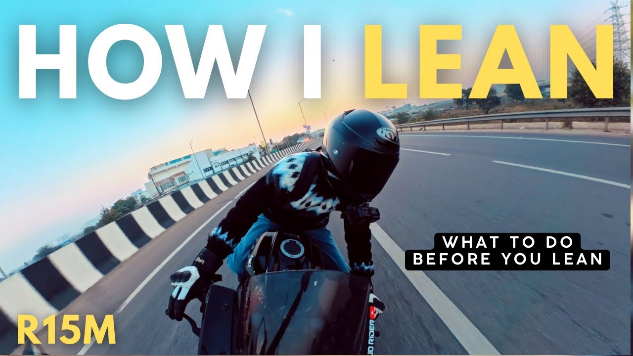 How I Lean My R15M | Bike Leaning Tips for Beginners | Hyper Ride Explained