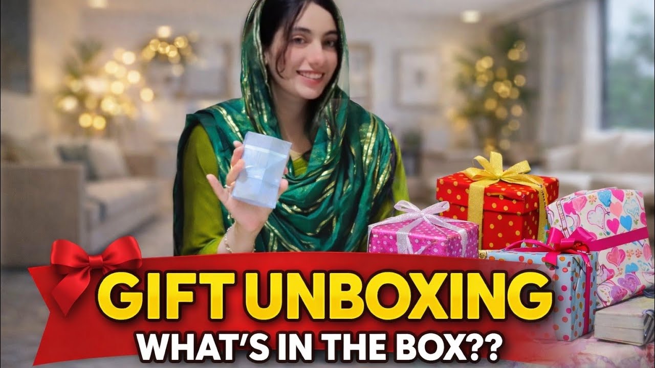 Birthday gift unboxing gonna crazy 😱 | Received most beautiful ❤️ gifts | Nabiha Shahbaz ❣️