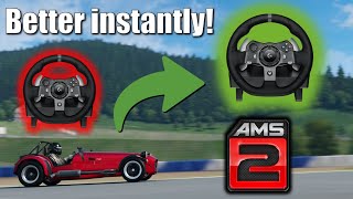 Best Force Feedback Settings in Automobilista 2! | Logitech G923 / G920 / G29