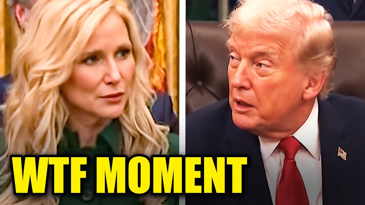 Trump Gets CREEPY On Camera With Cabinet Secretary’s Wife