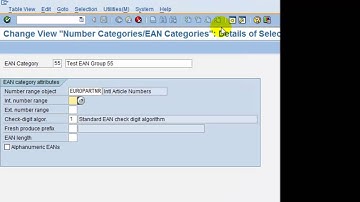 Create EAN Retail Article