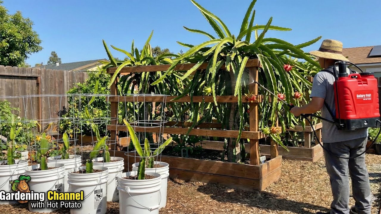 When & How to Spray Dragon Fruit for More Flowers
