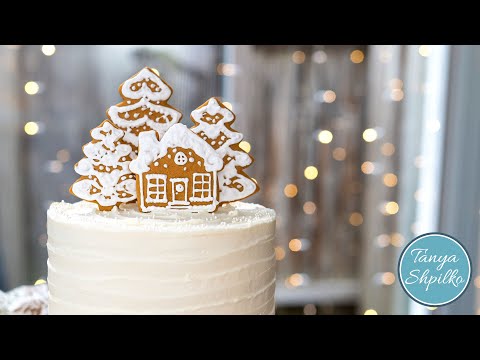 Вкуснейший Торт Груша-Карамель на НОВЫЙ ГОД | Pear&Caramel Winter Cake