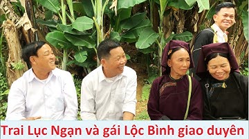 .Trai Lục Ngạn và gái Lộc Bình hát sli đám cưới Pò Vèn