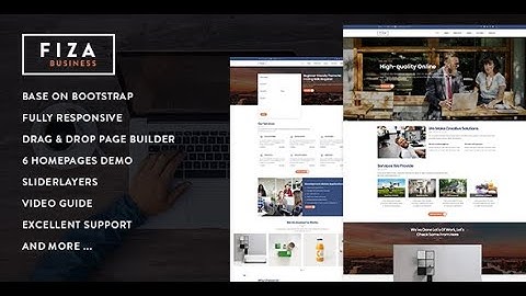 Fiza - Responsive Business Service Drupal 8 & 9 Theme - Existing Installtion