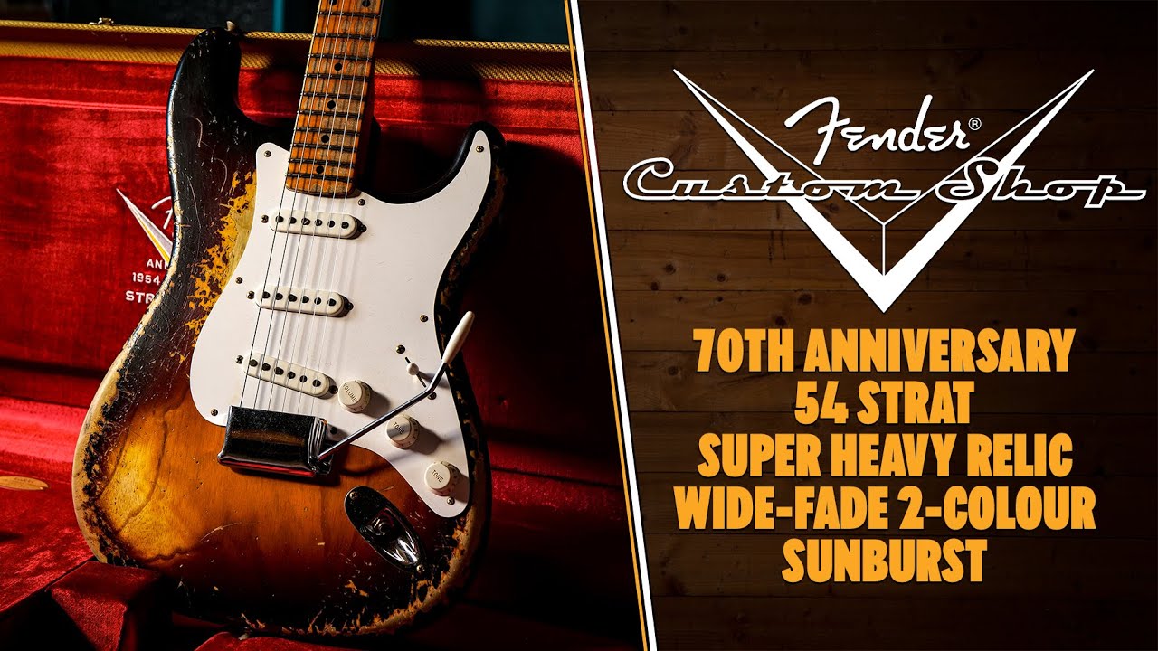 Fender Custom Shop Limited 70th Anniversary 54 Strat - Super Heavy