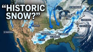 ❄️ Will Your Area See Historic Snow U.S. Snowfall Forecast 2026–2027