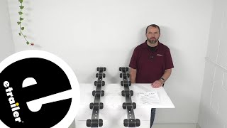 Review of Tie Down Boat Trailer Parts - Roller Bunks Boat Trailer Black Rubber 5 Feet - TD74FR