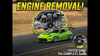 Player Profile 2022+ GR86/BRZ Engine Removal step by step guide
