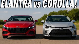 2025 Hyundai Elantra vs Toyota Corolla – Budget Sedans Face Off!#RoadTestedUSA#HyundaiElantra2025