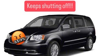 Player Profile Chrysler Town & Country 🚗 Keeps turning off! Issue fixed! Turns off while driving #subscribe #shorts