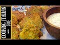 Fried Zucchini Fritters | Cooking Italian with Joe