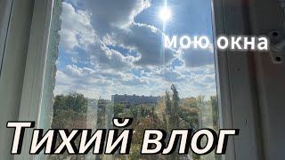 видео: Тихий влог || Мою окна || АСМР картинка: Тихий влог || Мою окна || АСМР