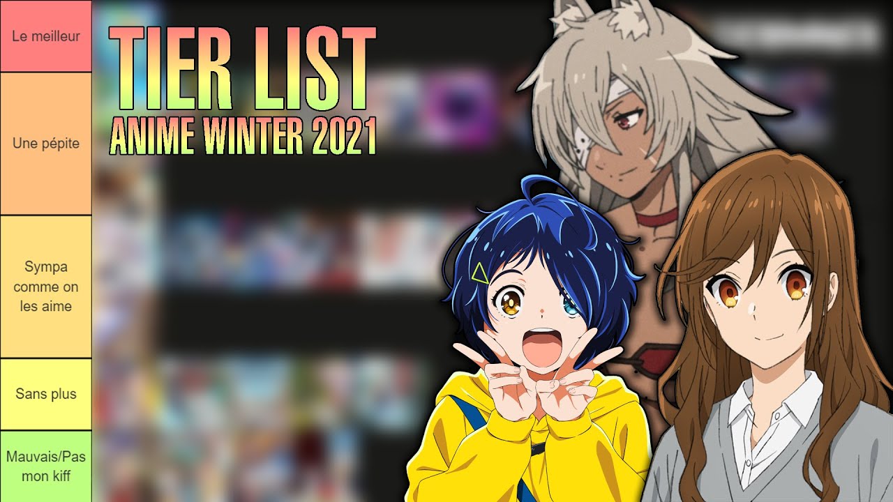 LA TIER LIST DES ANIMES HIVER 2021 !