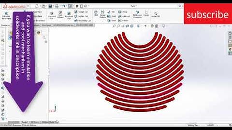 Spherical spring complex curve shape in solidworks