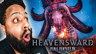 FIRST TIME MMO PLAYER Reacts to FINAL FANTASY XIV: HEAVENSWARD Trailer