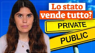 PRIVATIZZAZIONI: lo Stato vende tutto? 🫣💸