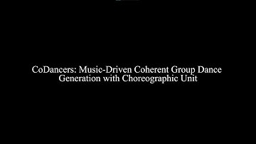 CoDancers: Music-Driven Coherent Group Dance Generation with Choreographic Unit