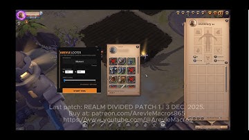 [NEW TOOL UPDATE V2.3] Albion online | Loot macro | Auto Loot | REALM DIVIDED PATCH 1 | 3 DEC. 25
