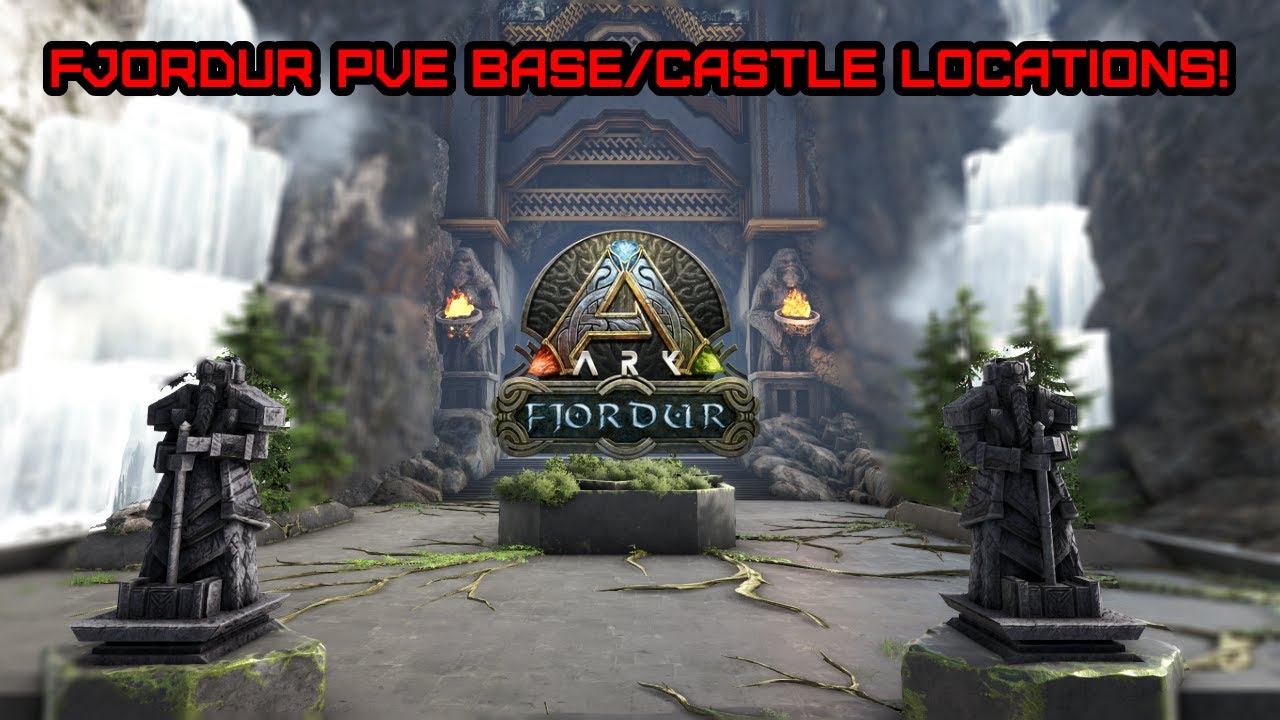 ARK Fjordur BEST PVE Base Castle Locations YouTube ark-fjordur-best-pve-base-castle-locations-youtube