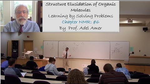 AR Learning by Solving Problems  NMR  6 Structure Elucidation of Organic Molecules