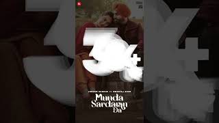 Munda Sardaran Da - #Jordansandhu #Shreebrar #Punjabisong