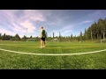 World longest barefoot football kick 53m