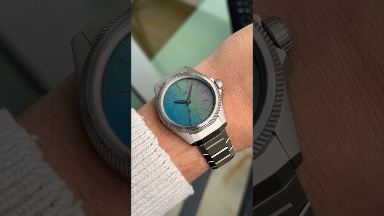 The absolutely insane (in a good way) dial on the Oris ProPilot X Laser