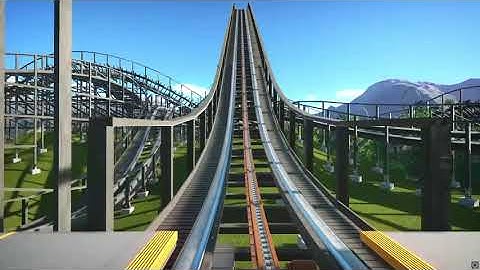 Compact Gravity Group Wooden Coaster | Planet Coaster