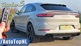 2020 PORSCHE Cayenne Coupe TURBO S 680HP | REVIEW on AUTOBAHN (NO SPEED LIMIT) by AutoTopNL