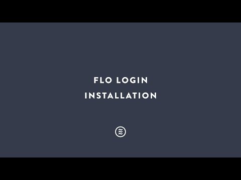 Flothemes :: Flo Login Installation