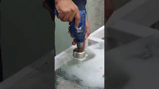 How to Hole in Glass #skills #drill #holes #working #technology #science #2023 #glass #house #design