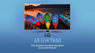 LG Super 65UH8500 65″ 4K Ultra HD 2160p 120Hz LED 3D Smart HDTV (4K x 2K) LG 65UH7650 Super UHD 4K HDR Smart LED TV - 65