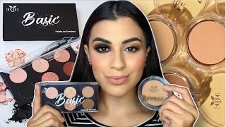 TESTEI PALETA BASIC E CONTORNO DA DRIDE