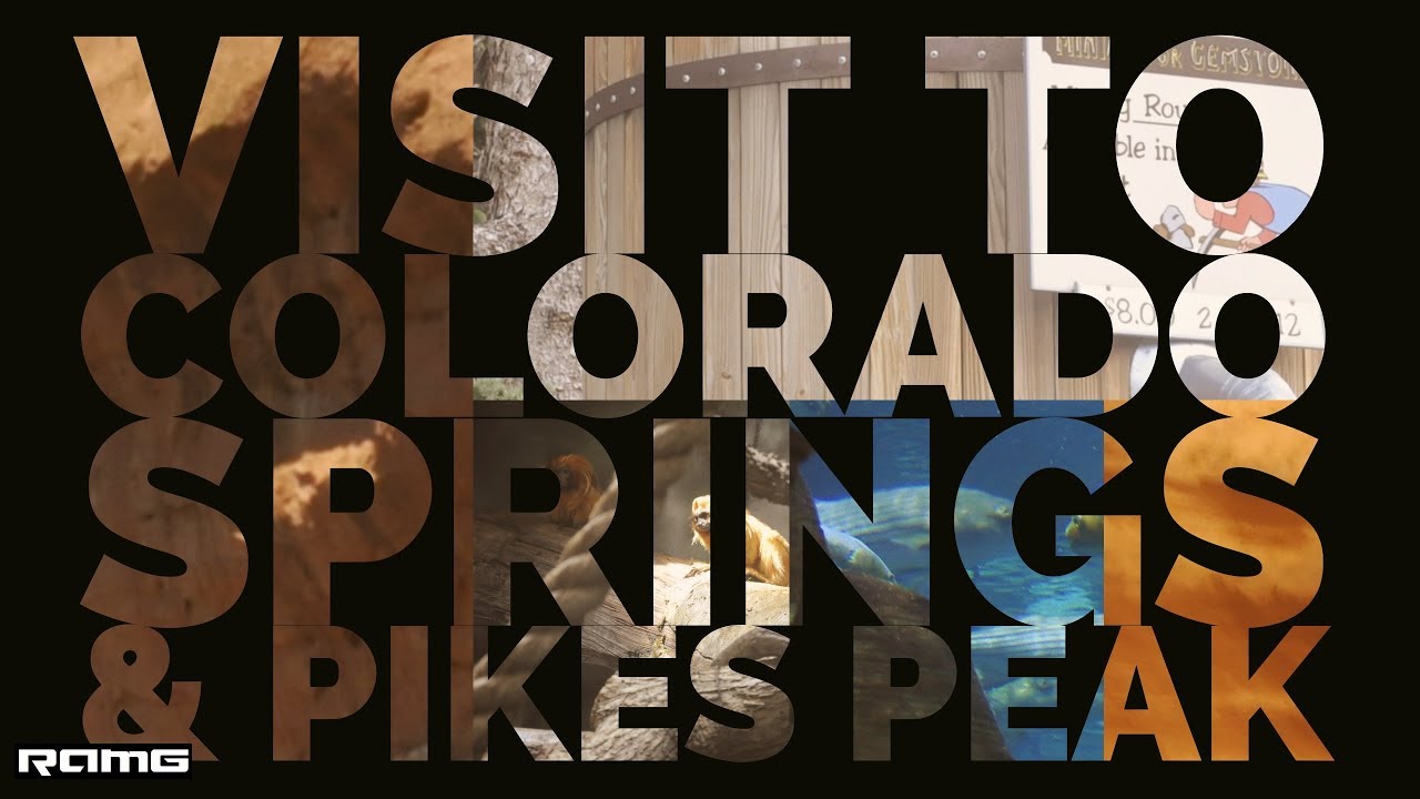 Colorado Springs Colorado Zoo Tramway Pikes Peak Trip YouTube