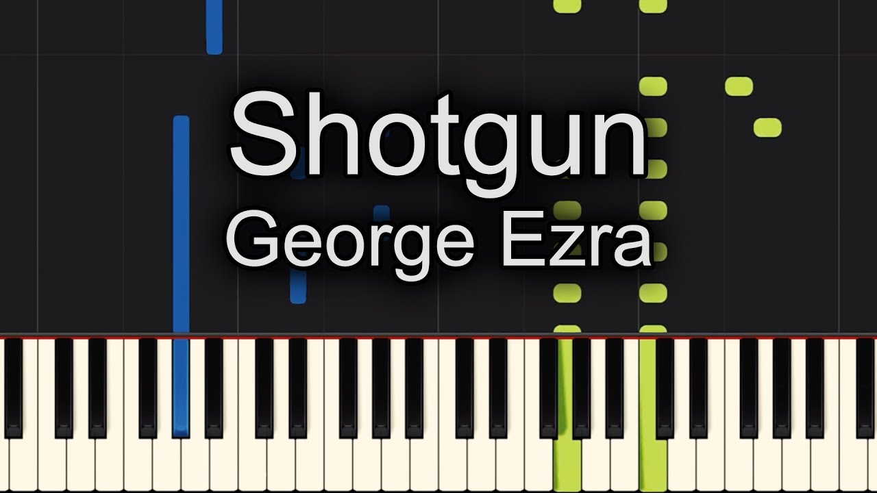 Shotgun - George Ezra - Easy Piano Sheet music for Piano (Solo