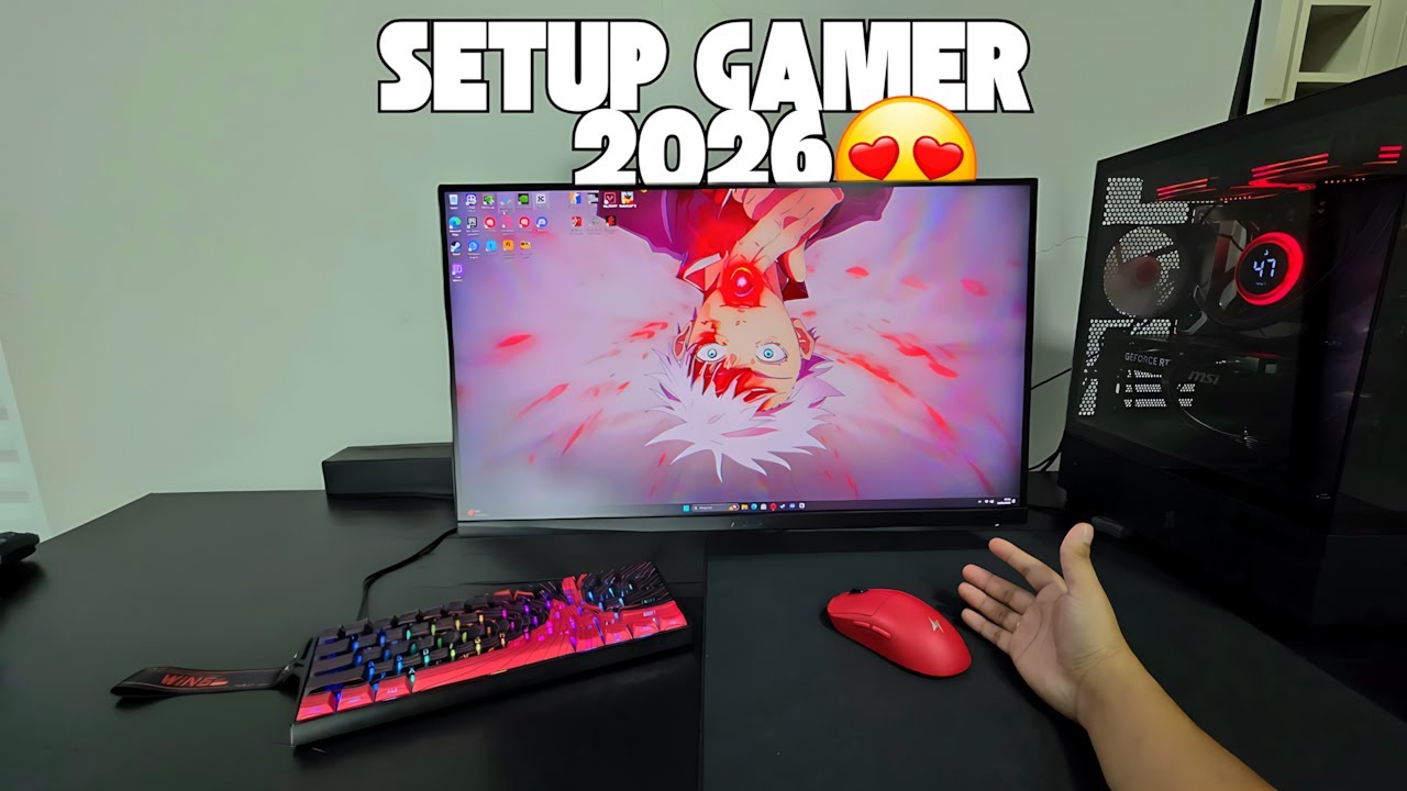 Meu SETUP GAMER de 2026 (quanto custou cada item) - YouTube