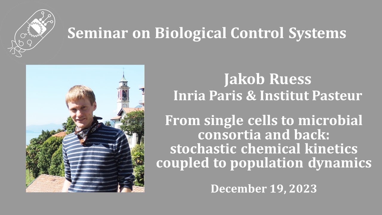 Jacob Ruhs Jakob Ruess: Stochastic chemical kinetics coupled to population ...