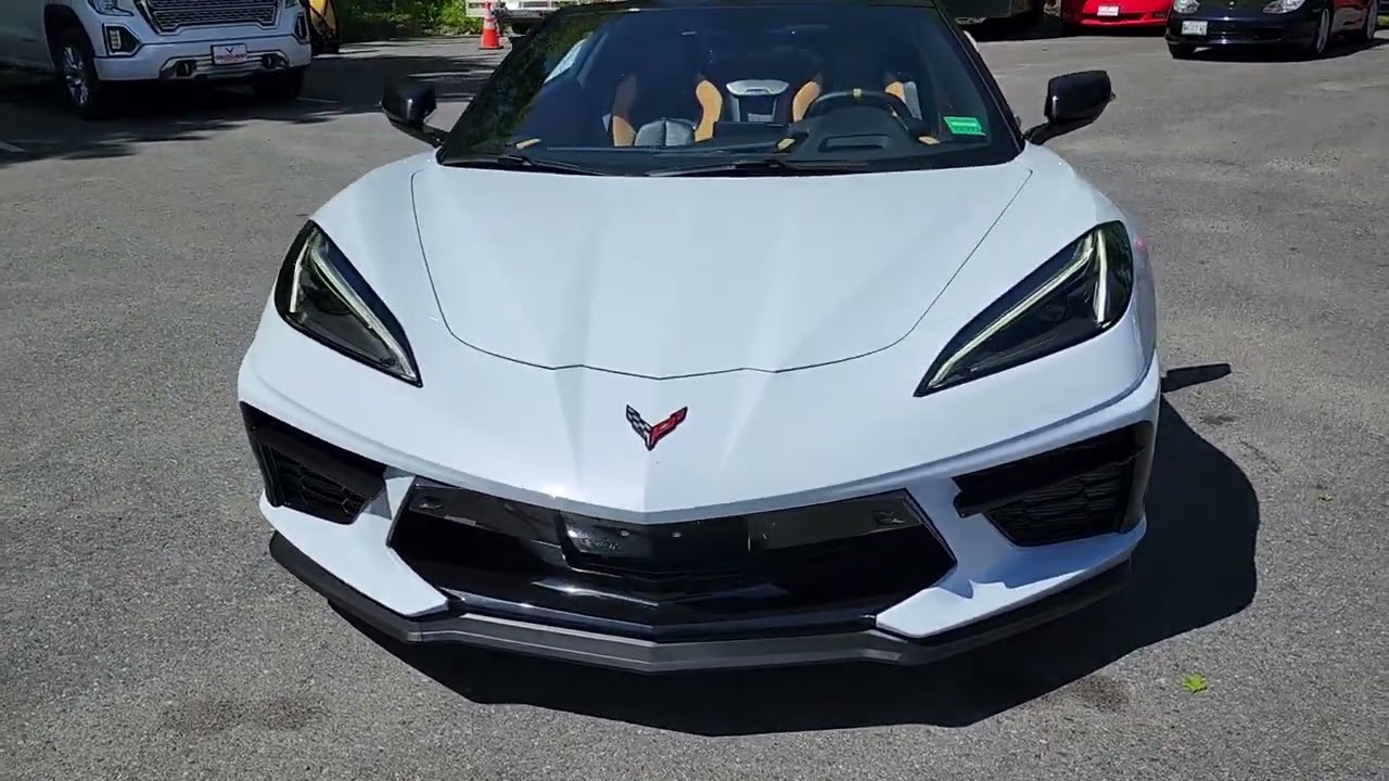 2021 Chevrolet Corvette Coupe 2LT Z51 in Ceramic Matrix Gray.