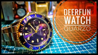 Orologi in vetrina: Deerfun Watch quarzo (AliExpress Watch) [relaxing videos] no talking