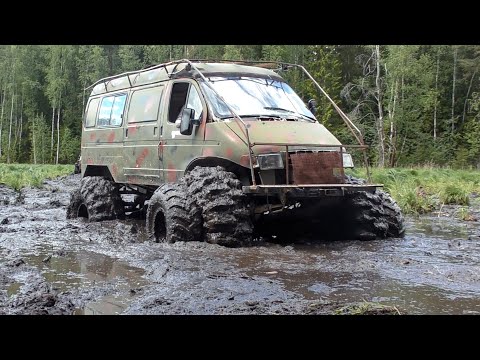 Суровая ПИТЕРская маршрутка в деле! Встреча блогеров на базе ПОЛИГОН 98!!!