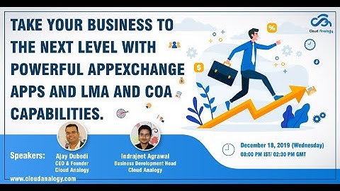 Webinar - AppExchange Development Checklist and COA+LMA Configuration And Setup