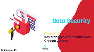 Data Security: Chapter 6. Key Management in Public Key Cryptosystems.