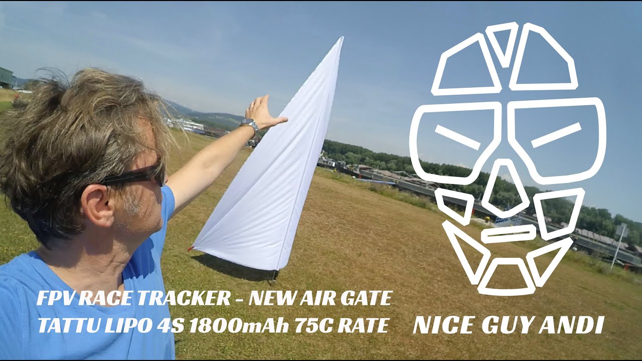 FPV Race Tracker - New Air Flag - Tattu Lipo