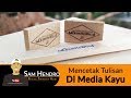 Cara Mudah Cetak Tulisan di Media Kayu | Creative Idea | Handcraft