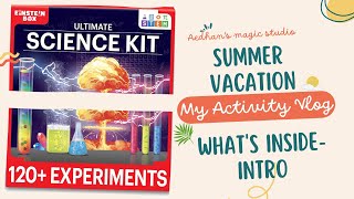 What is inside a Einstein box - Ultimate science kit 8-14 yeas old - STEM activity - Summer vacation