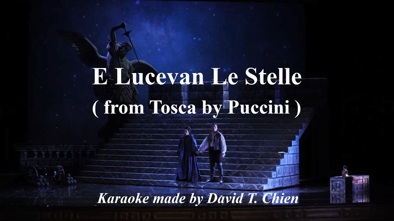 【Let me sing for you】David Chien (@72) singing  E Lucevan Le Stelle【為您唱首歌】錢 達 唱 星光正燦爛（歌劇『托斯卡』男高音詠嘆調）