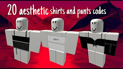 Roblox Aesthetic Clothes Codes Youtube