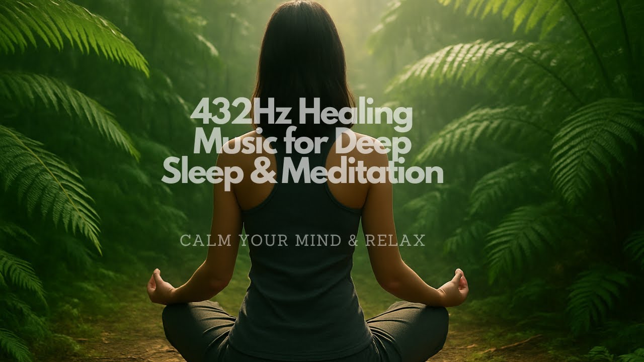 432Hz Healing Music for Deep Sleep & Meditation | Calm Your Mind ...